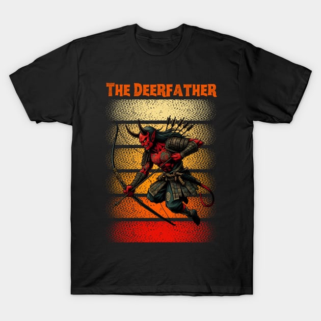 The deer father hunting devil T-Shirt by Japanese Fever